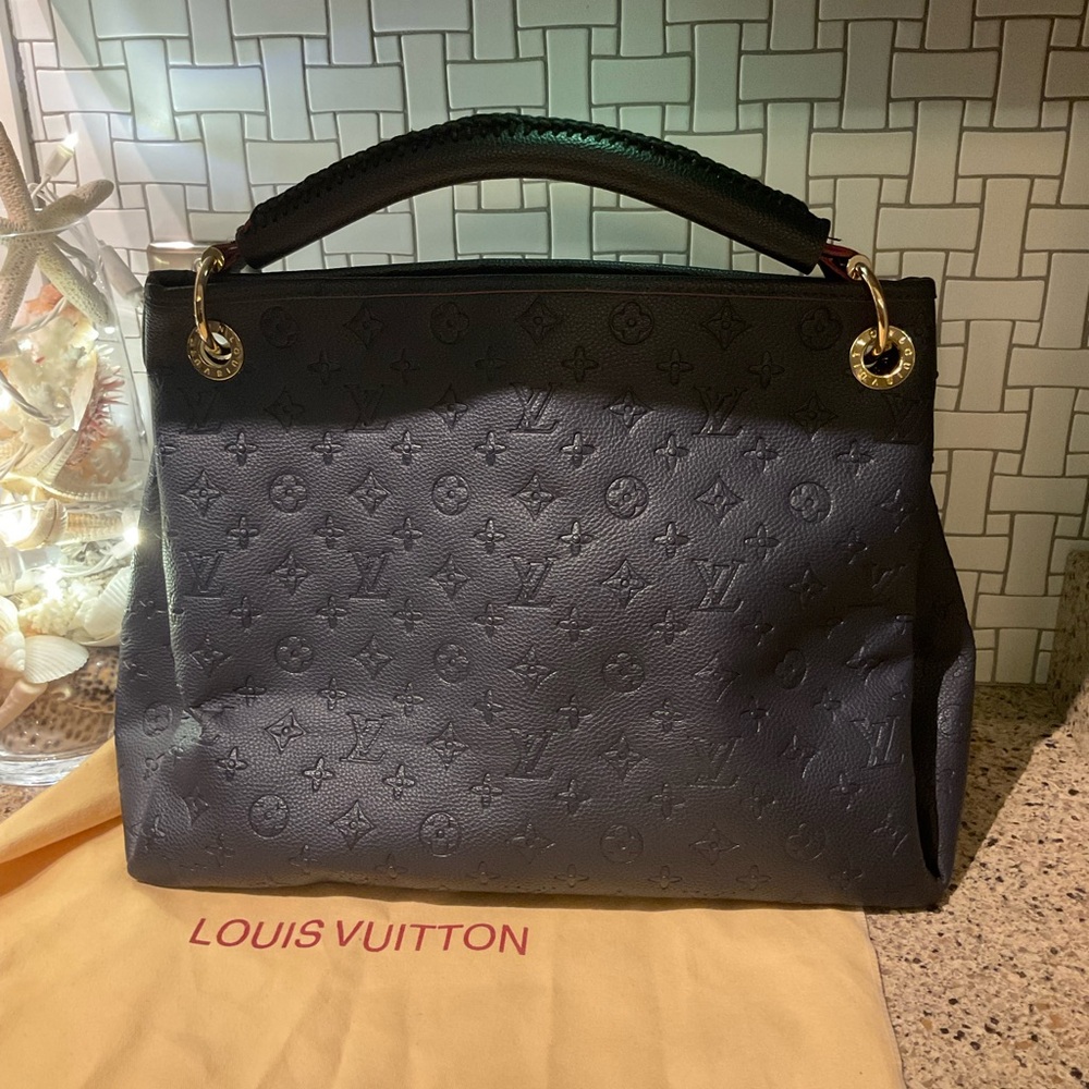 Inspired Empreinte Monogram Artsy MM Navy